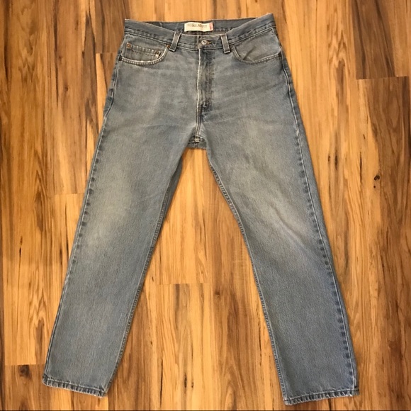 Levis 55 Regular Fit 34x32 Jeans Light 